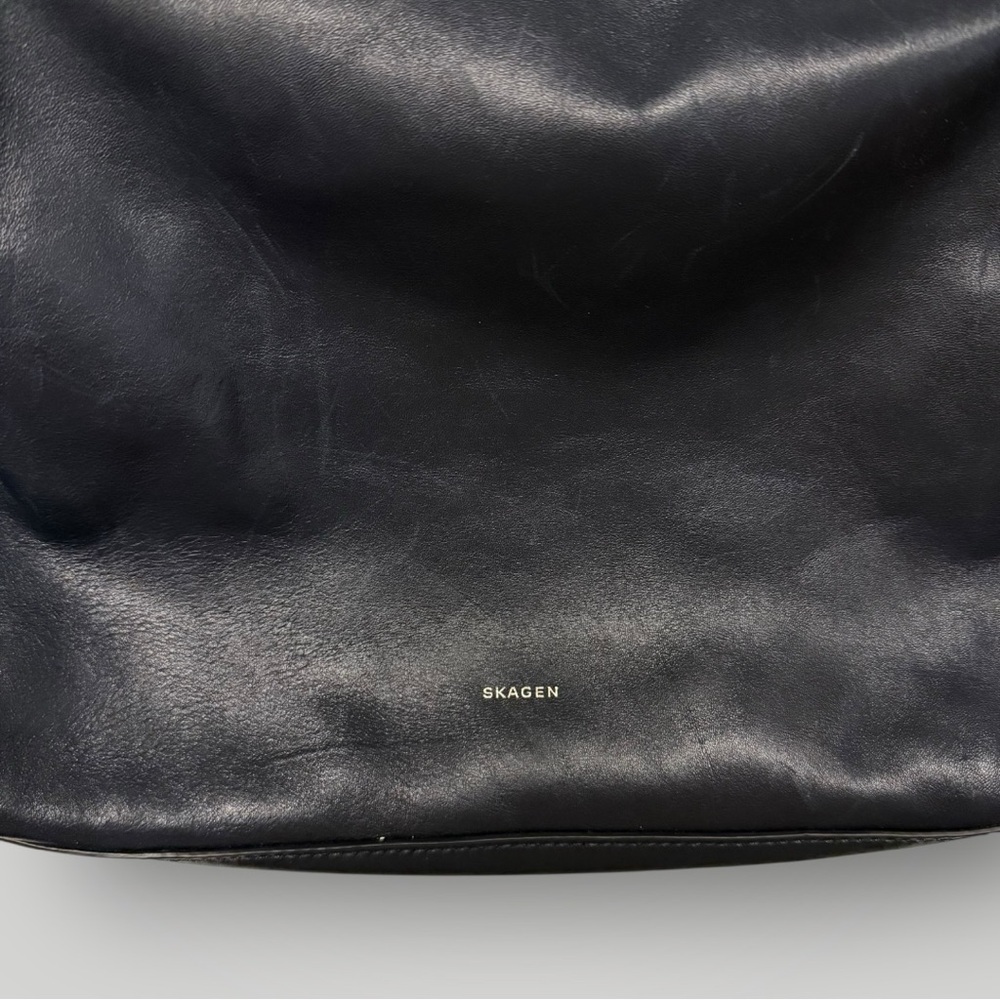 SKAGEN Navy Blue Leather Bag Crossbody‎ - Picture 2 of 12
